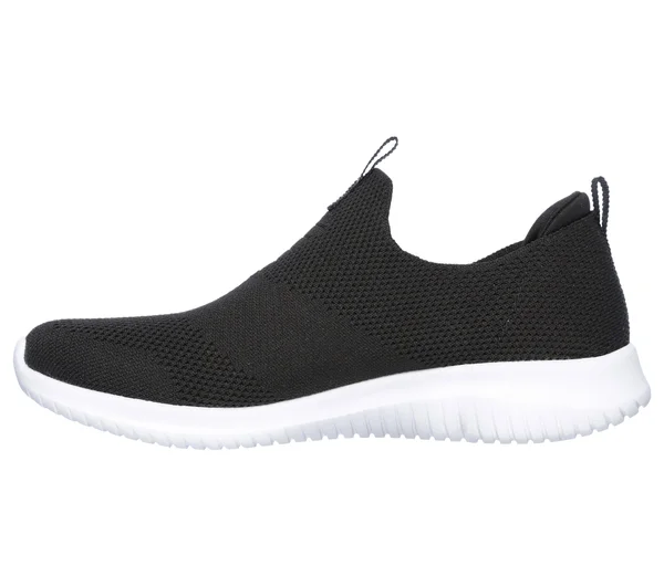 Skechers Women's Ultra Flex First Take Slip on Sneaker - Black/White