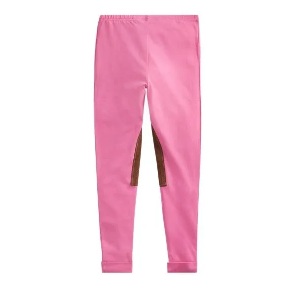 Ralph Lauren Girl's Jodhpur Legging - Size L in Maui Pink