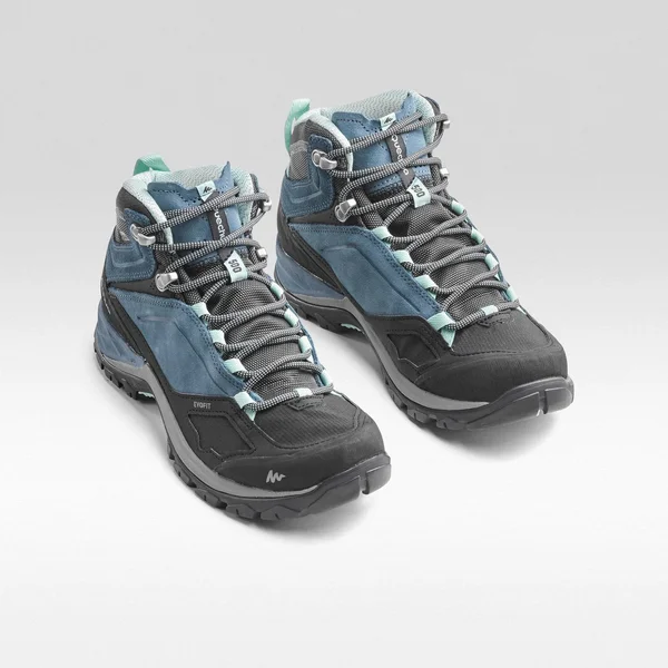 Quechua Women's Mh500, Waterproof Mid Hiking Boots in Granite, Size 9.5