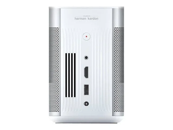 XGIMI Mogo Pro Projector for Outdoor Movies, Native Android TV 9.0, 1080p Wi-Fi Movie Projector, 5, 000+ Apps, 100-inch Display, Ho