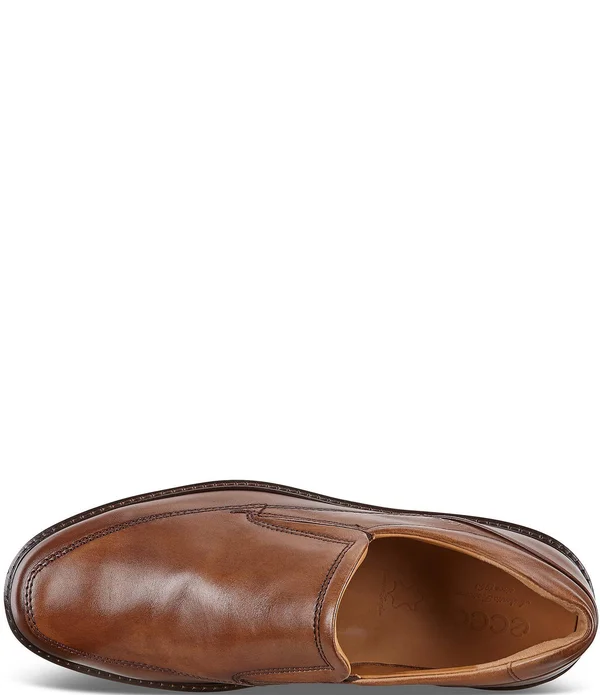 Ecco Men's Holton Apron Toe Slip on Amber - 42