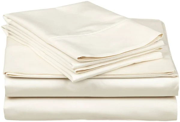 Egyptian Cotton Sheet Set, 1000-Thread Count, Solid Sage, Queen