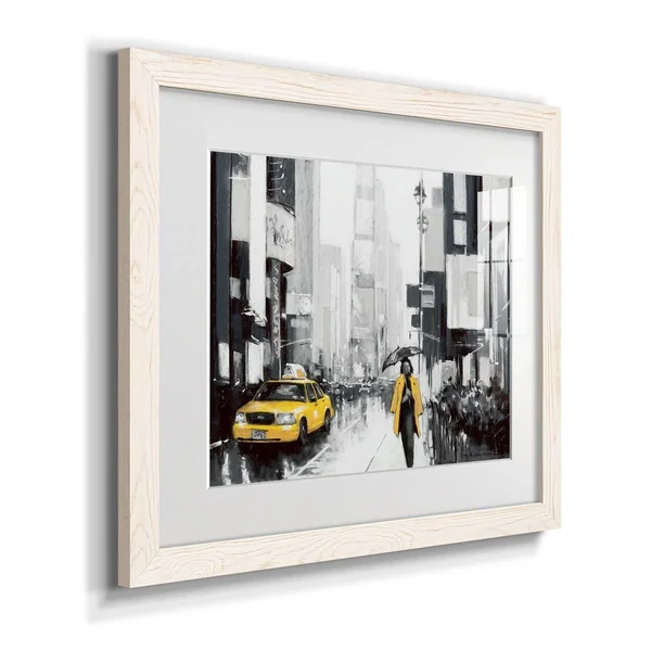 New York City II-Premium Framed Canvas - Ready to Hang - 27.5X37.5 - Black