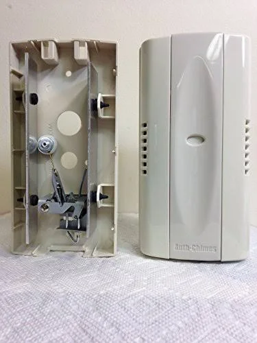 Auth Florence - Non Electric, Mechanical Door Chime, Doorbell and Viewer #689 (Gold Powder Coated Metal)