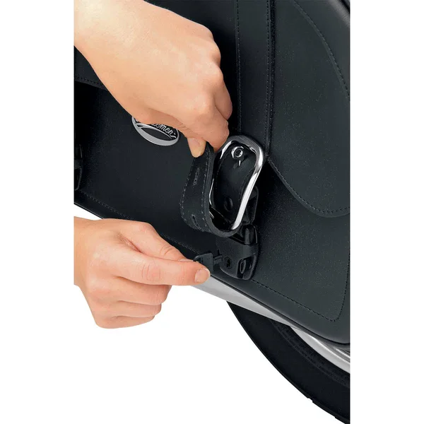 Saddlemen Highwayman Tattoo Saddlebags - Medium/Red