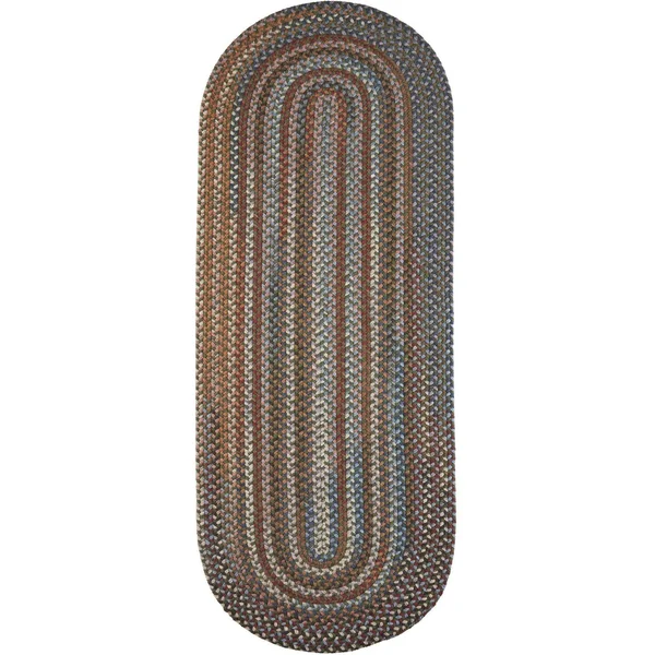 Rhody Rug Astoria Greengrass 2x8 Oval
