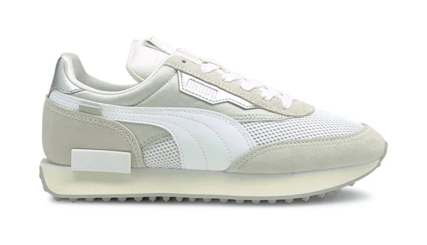 Puma Womens Future Rider &Chrome Vaporous Grey& Vaporous Grey/Grey Violet Wmns Marathon Running Shoes/Sneakers 375081-01 (US Siz