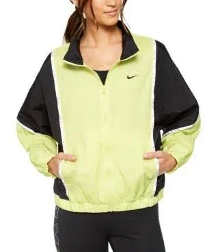 Nike Women's Sportswear Colorblocked Woven Jacket - White