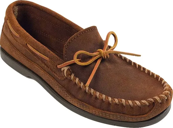 Minnetonka Men's Double Bottom Hardsole