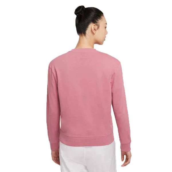 Nike Womens Crew Neck Long Sleeve T-Shirt, Medium, Purple