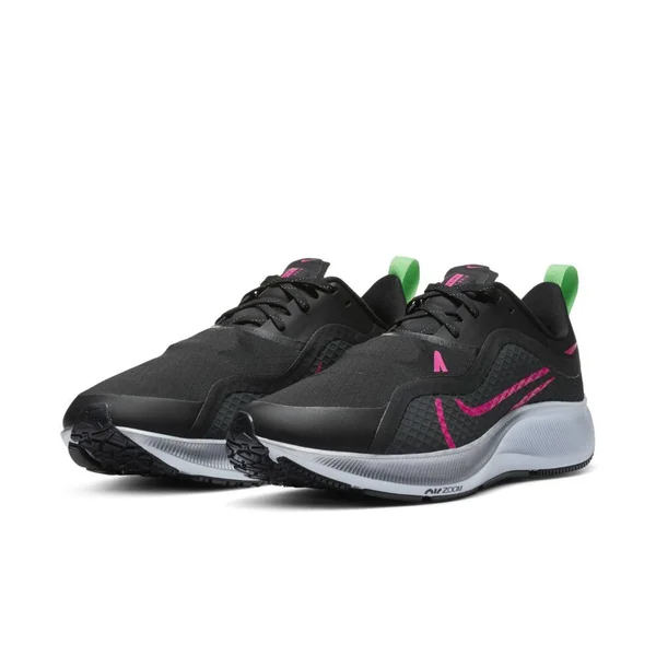 Nike Men's Air Zoom Pegasus 37 Shield Running Shoes in Black Size 13.0