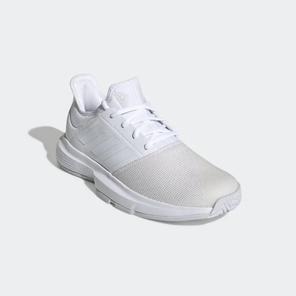 White Gamecourt Women's Tennis Shoes Adidas