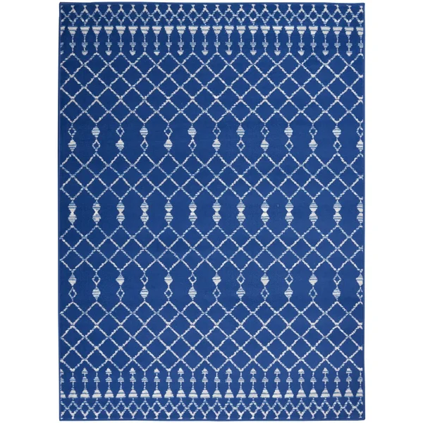 Nourison Whimsicle WHS02 Area Rug - Navy, 5& x Round