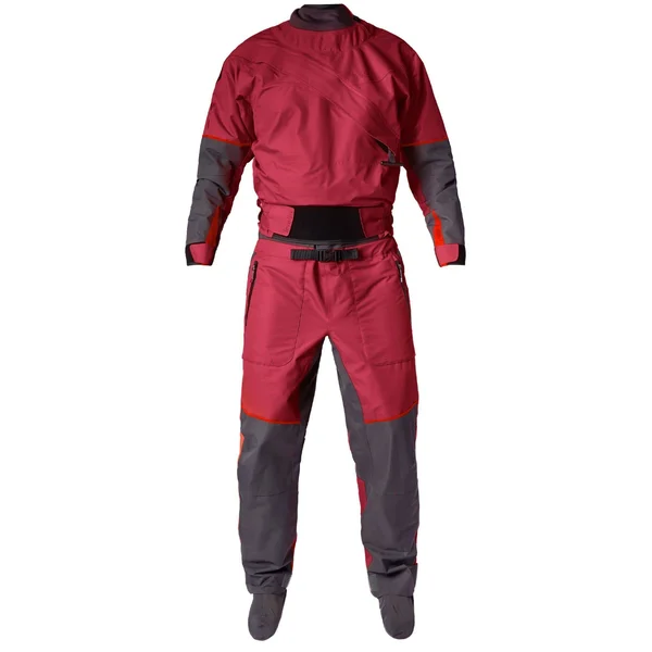 Level Six Women's Freya Front Entry Drysuit - XL - Beet Red