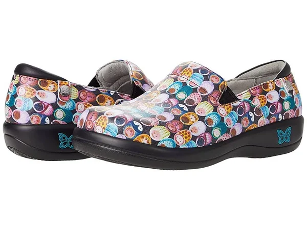Alegria Keli Professional Women's Shoes Fresh Baked Black : 44 (US Women's 14) Wide