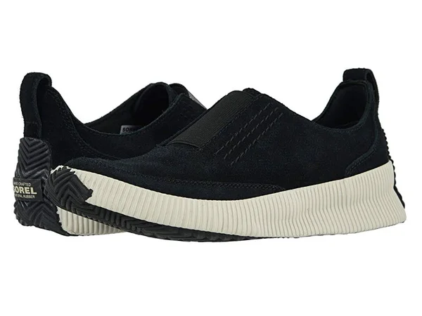 Sorel Out &n About Plus Slip on Shoe - Women's Black, 7.5