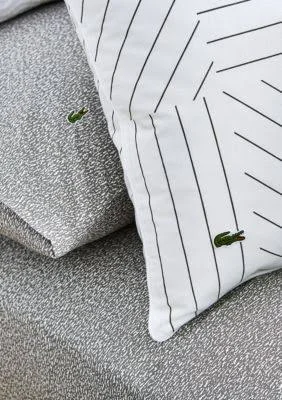 Lacoste Guethary Comforter Set - White - King
