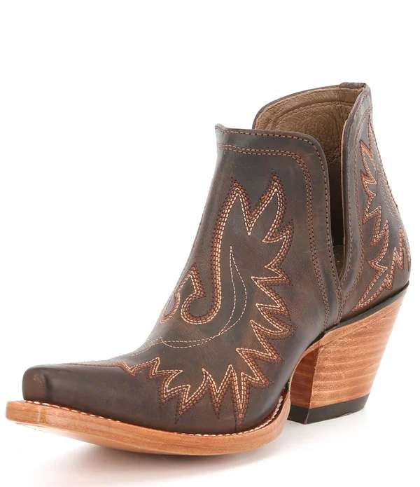 Ariat Women's Dixon Western Boots - Weathered Brown