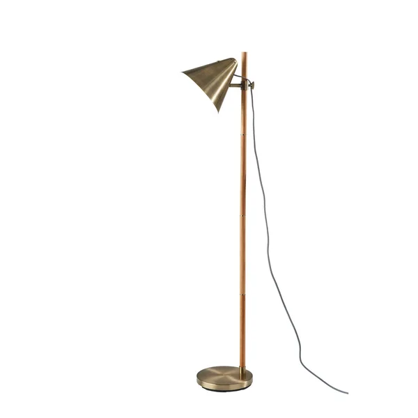 Adesso Bryn Floor Lamp Natural Wood (3761-12)