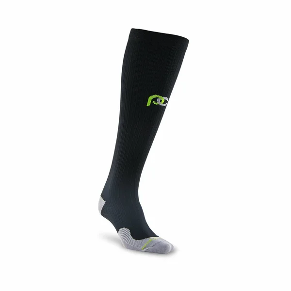 Pro Compression Men's Marathon Tall Compression Socks - Black - L/XL