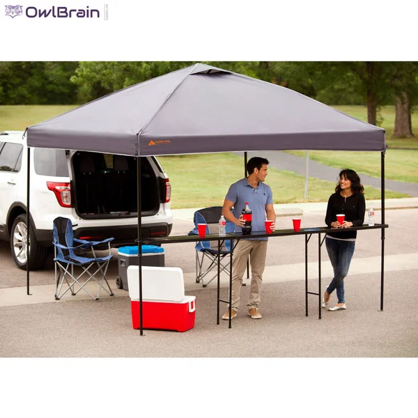 Ozark Trail Bar Height 10& Folding Canopy Table