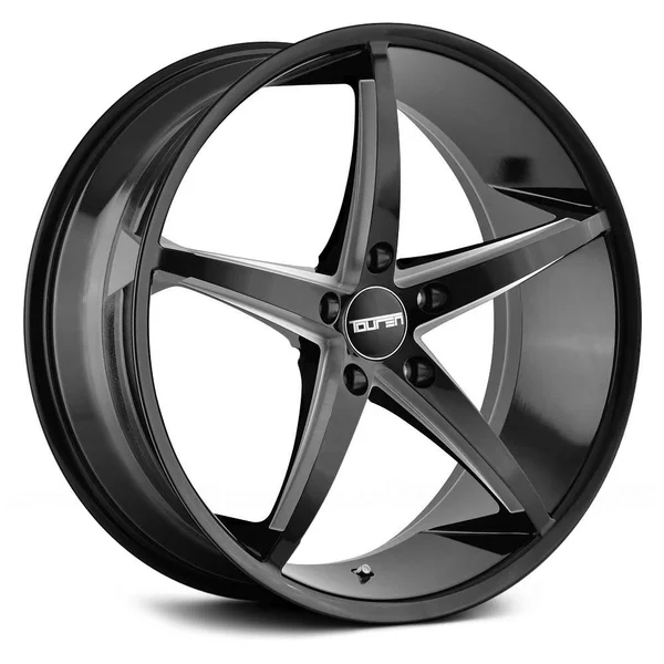 Touren 3270-2112B20 5-120 PCD Tr70 Black Milled Spokes Wheel
