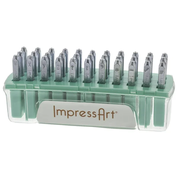 ImpressArt Lowercase Stamp Set, 3mm, Juniper