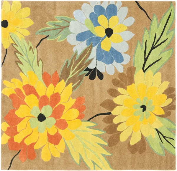 Safavieh Soho SOH761A 3&6x22 x 5&6x22 Brown - Multi Rug