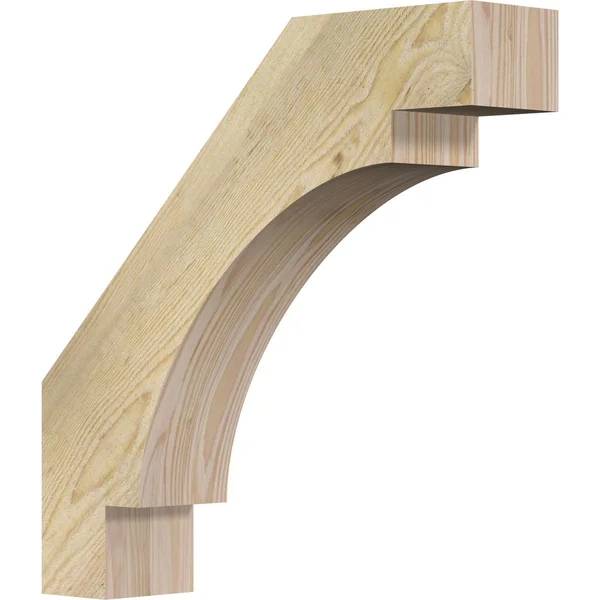 4x22W x 18x22D x 18x22H Merced Rough Sawn Brace - Douglas Fir