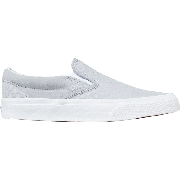 Vans Emboss Mini Check Classic Slip-On (Mirage Gray/True White)