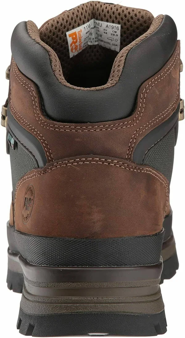 Timberland Pro A1KNU Euro Hiker Soft Toe Waterproof, Men's 9.5 Medium, Brown