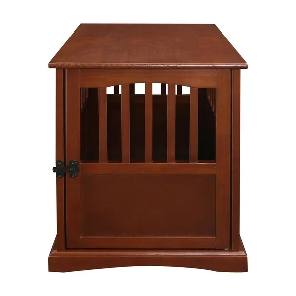 Casual Home Pet Crate End Table - Walnut