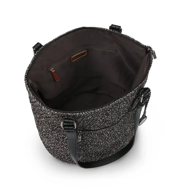 The Sak Silverwood Crochet Shopper Bag - Denim Static