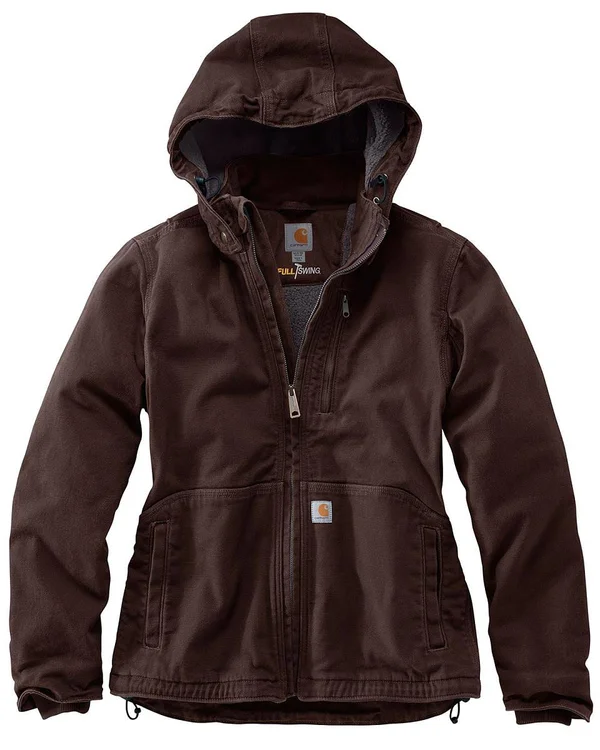 Carhartt Full Swing Caldwell Jacket - Women's Dark Brown/Shadow