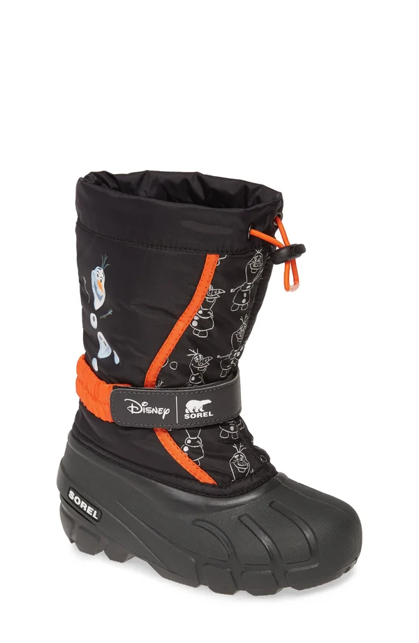 Sorel Youth Disney Frozen Olaf Flurry Boot - 3 - Black