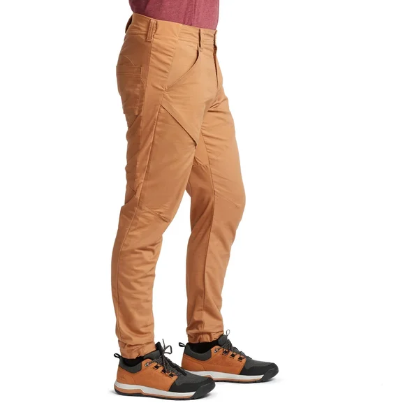 Quechua Men's Nh500 - Slim Hiking Pants in Hazelnut, Size XL/2XL