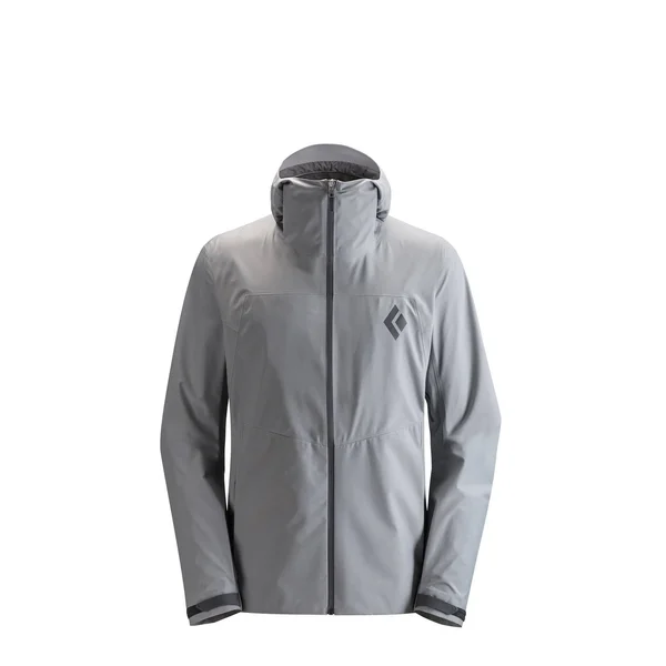 Black Diamond Liquid Point Shell Jacket - Men's Nickel - XL
