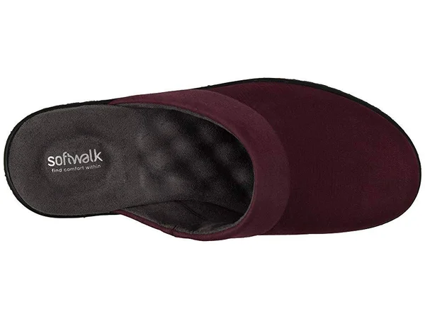 Softwalk Women's Murietta - Size: 6.5, Burgundy Nubuck