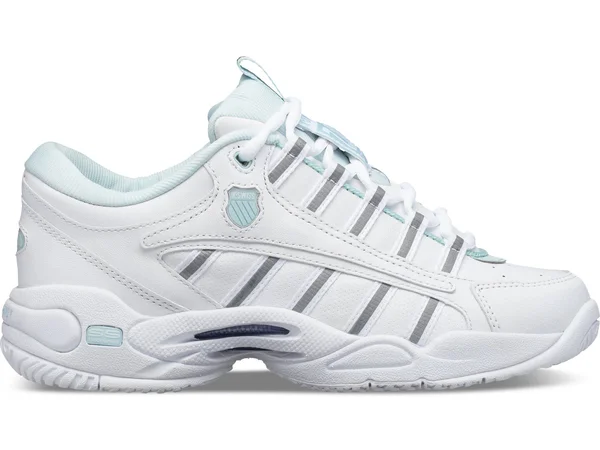 K-Swiss Ultrascendor Women's Tennis Shoe - White/Pastel Blue Size 7.5