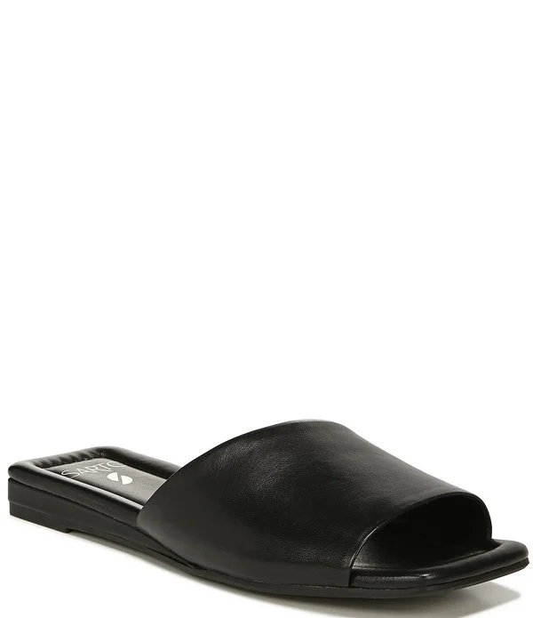 Franco Sarto Bordo Slide Sandal - Black - 7 M