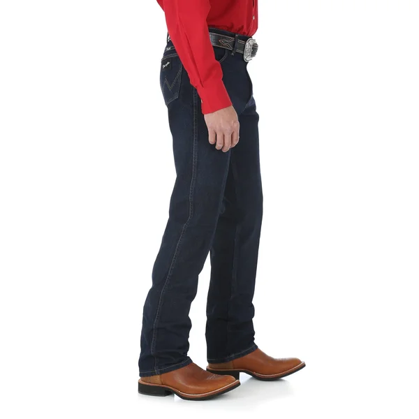 Wrangler Men's Cowboy Cut Silver Edition Original Fit (32x30 Dark Denim)