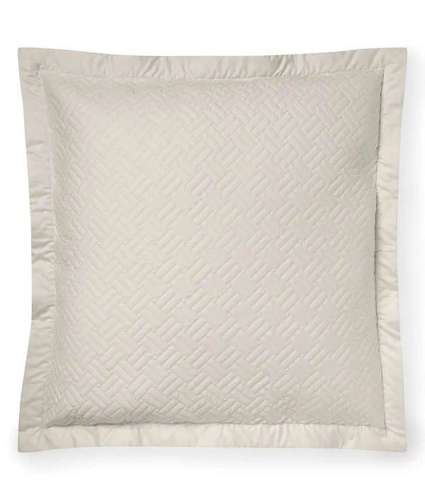 Ralph Lauren Greenwich Euro Sham - Vintage Silver