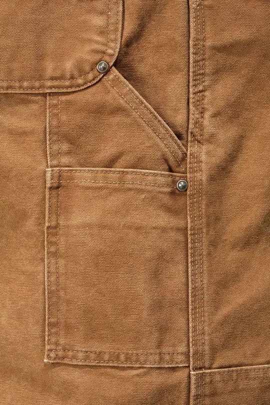 Carhartt R06 Unlined Sandstone Bib Overall - Brown - 40x34