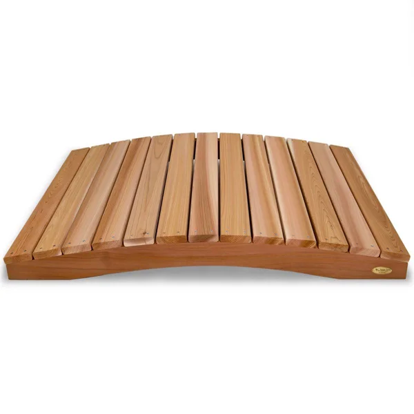 All Things Cedar 4-Foot Garden Bridge