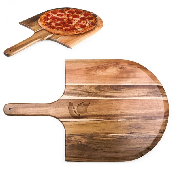 Michigan State Spartans Acacia Pizza Peel - 22.3" x 13.8"