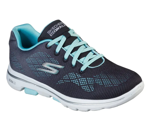Women's Skechers GOwalk 5 Alive Sneaker, Size: 10.5, Black