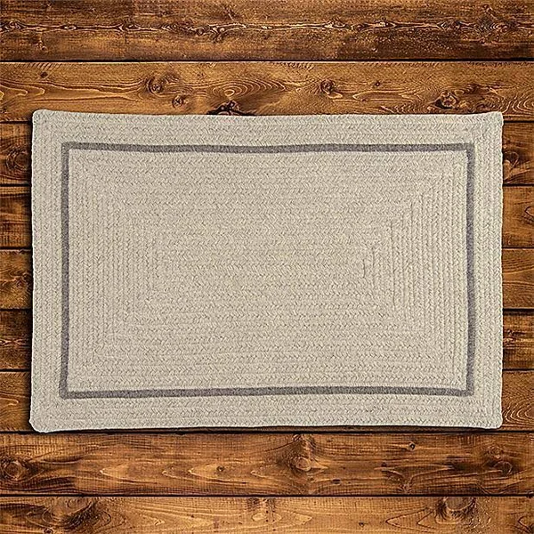 Colonial Mills Shear Natural EN31 Cobblestone 5& x 7& Area Rug