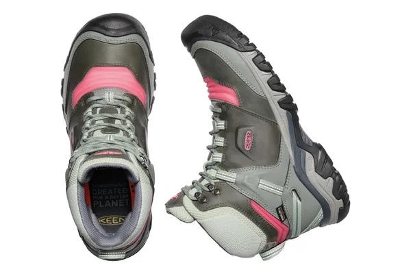 Keen Women's Ridge Flex Mid Waterproof Boot - 9.5 - Castor Grey - Dubarry