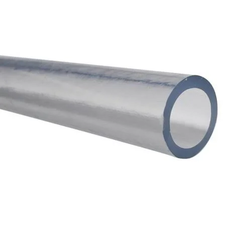 Clear PVC Tubing for Food, Beverage and Dairy - Inner Diameter 1-1/4 inch - Outer Diameter 1-1/2 inch - 10 ft