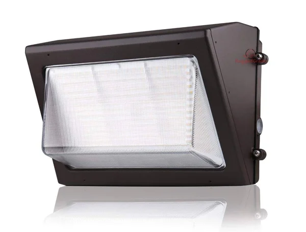 80 Watt LED Wall Pack Light - 11, 600 Lumens - 3000K Warm Whitee - High Efficiency 140 Lumen to Watt- DLC Premium Listed - Dorado